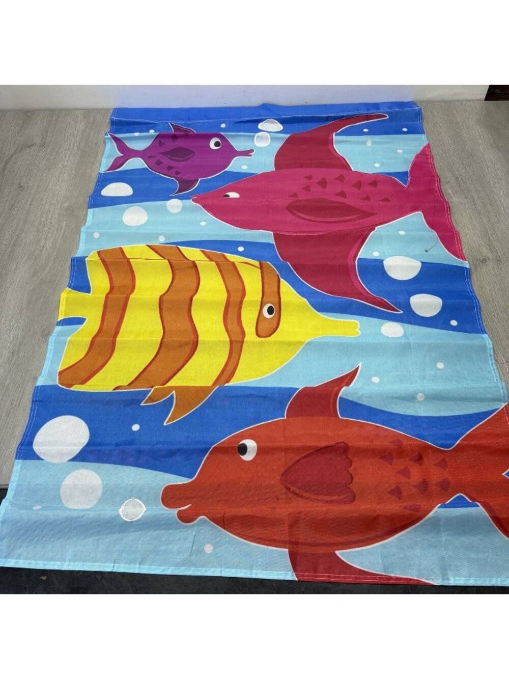 Large Underwater Fish Garden Flag Double Sided Outdoor Nautical 28x43 Ocean Lake